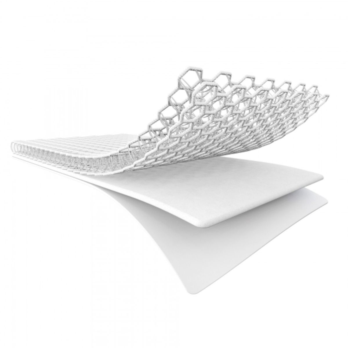 AEROSLEEP - Pack Dormir Seguro EVOLUTION 140 x 70: Colchón (d.35) + Protector de Colchon AeroSleep - Blanco