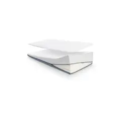 AEROSLEEP - Pack Dormir Seguro EVOLUTION PREMIUM Antireflujo 120 x 60: Colchón (d.35) + Protector de Colchon - Blanco