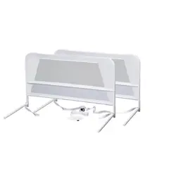 KIDCO - Set 2 Barandas para Cama de Niños - Blanco