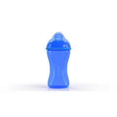 BEBEK - Vaso de entrenamiento Plus 240ml - Boquilla de Silicona SenseFlo™ - Azul