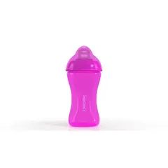 BEBEK - Vaso de entrenamiento Plus 240ml - Boquilla de Silicona SenseFlo™ - Morado