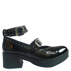 LA MARIA ZAPATOS - Zapato Mujer Rock Negro