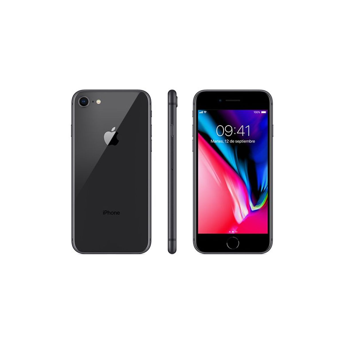 APPLE - iPhone 8 256GB - Reacondicionado - Space Gray
