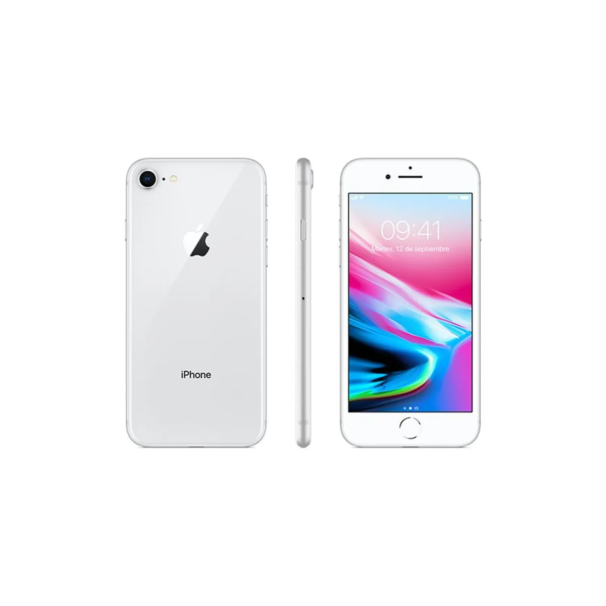 APPLE - iPhone 8 256GB - Silver - Reacondicionado