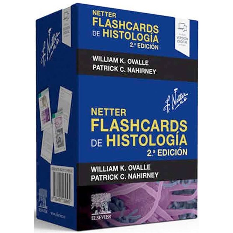 EDITORIAL MEDITERRANEO - Libro Netter. Flashcards De Histologia 2ed.