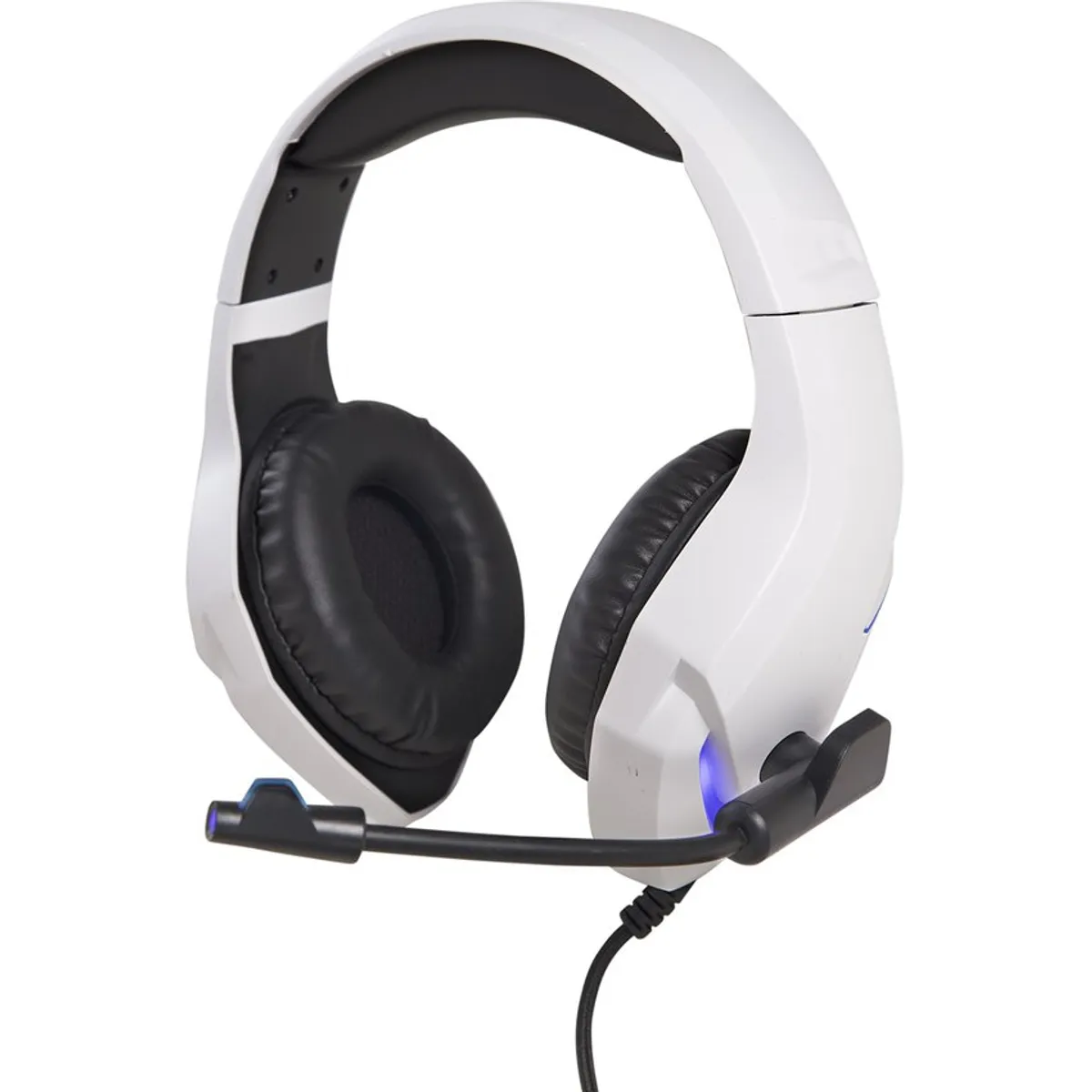 GENERICO - Audífono gamer noise cancelling color blanco h1
