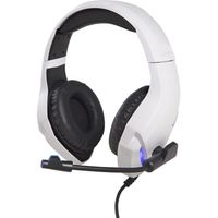 Audífono gamer noise cancelling color blanco h1