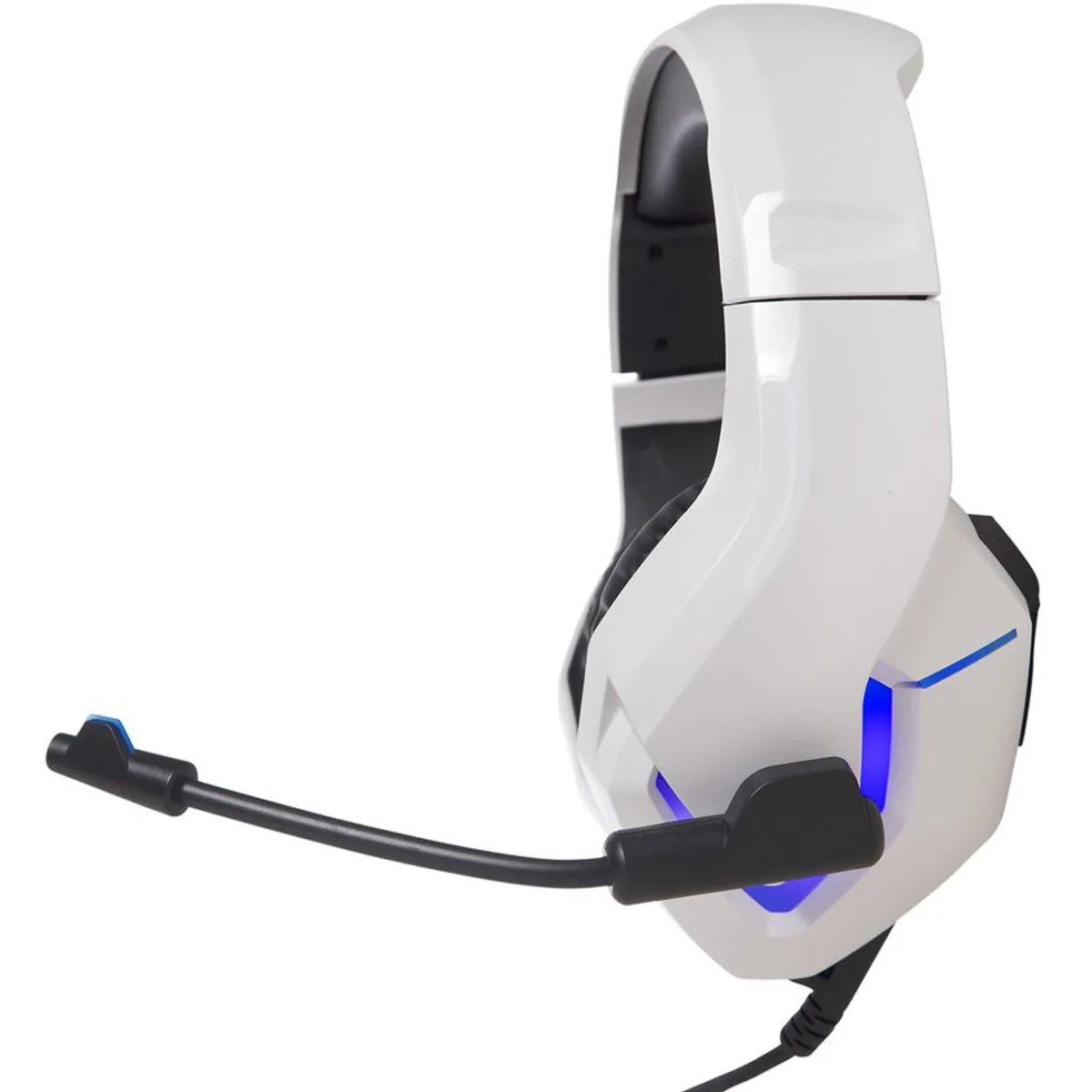 GENERICO - Audífono gamer noise cancelling color blanco h1