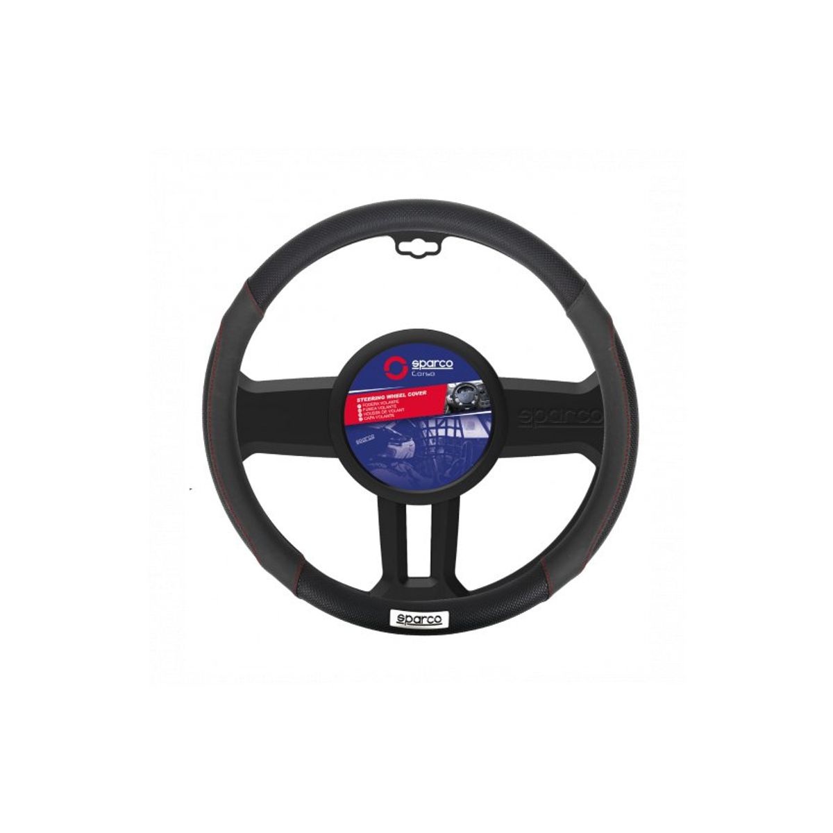 SPARCO - Cubre volante pvc antidelizante universal sparco sps1113bk