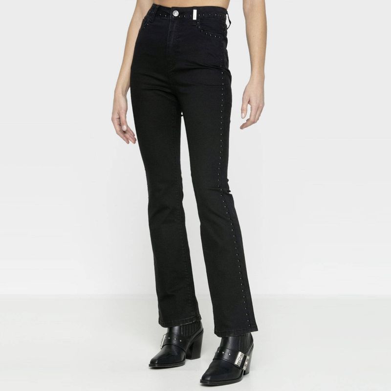 ONA SAEZ - Jeans Ona Saez West  Bootcut Tachas