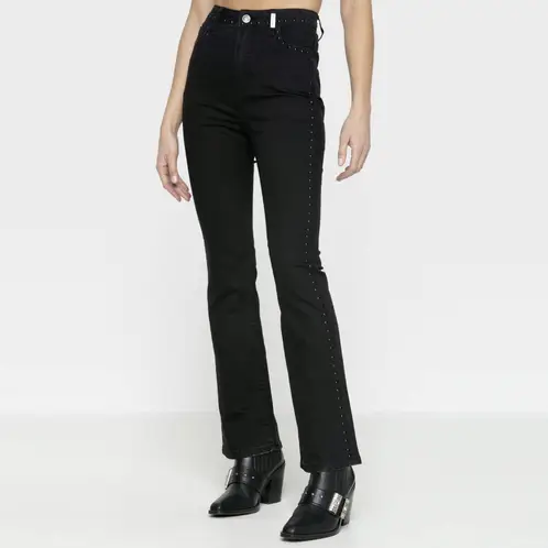 ONA SAEZ - Jeans West Bootcut Tachas
