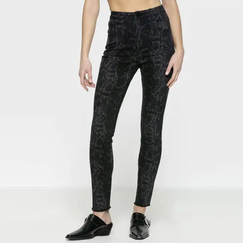 ONA SAEZ - Jeans Legging Full Print Snake