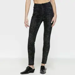 ONA SAEZ - Jeans Legging Full Print Snake