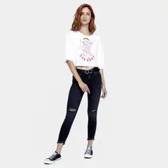 ONA SAEZ - Jeans Mujer Skinny Prana Grunge