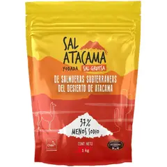 CASONA EL MONTE - Sal Atacama Gruesa Reducida en Sodio - 1Kg