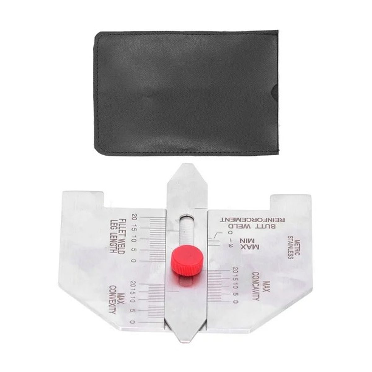 GENERICO - Medidor Tamaño Soldadura Automático Acero Inoxidable