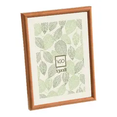 VGO - Marco 40X50 Plastico Simil Madera Natural