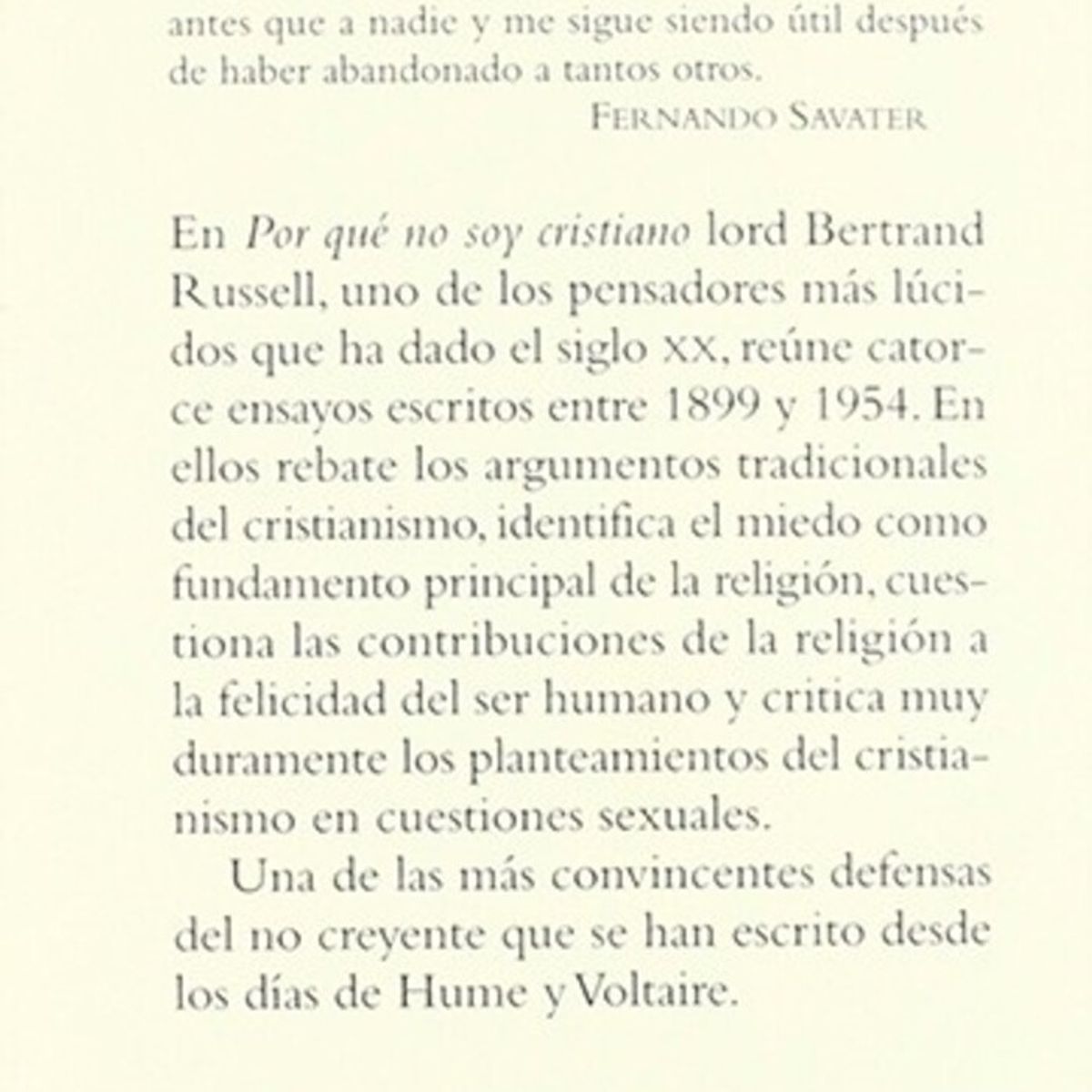 EDHASA - Sísifo... - Por Que No Soy Cristiano