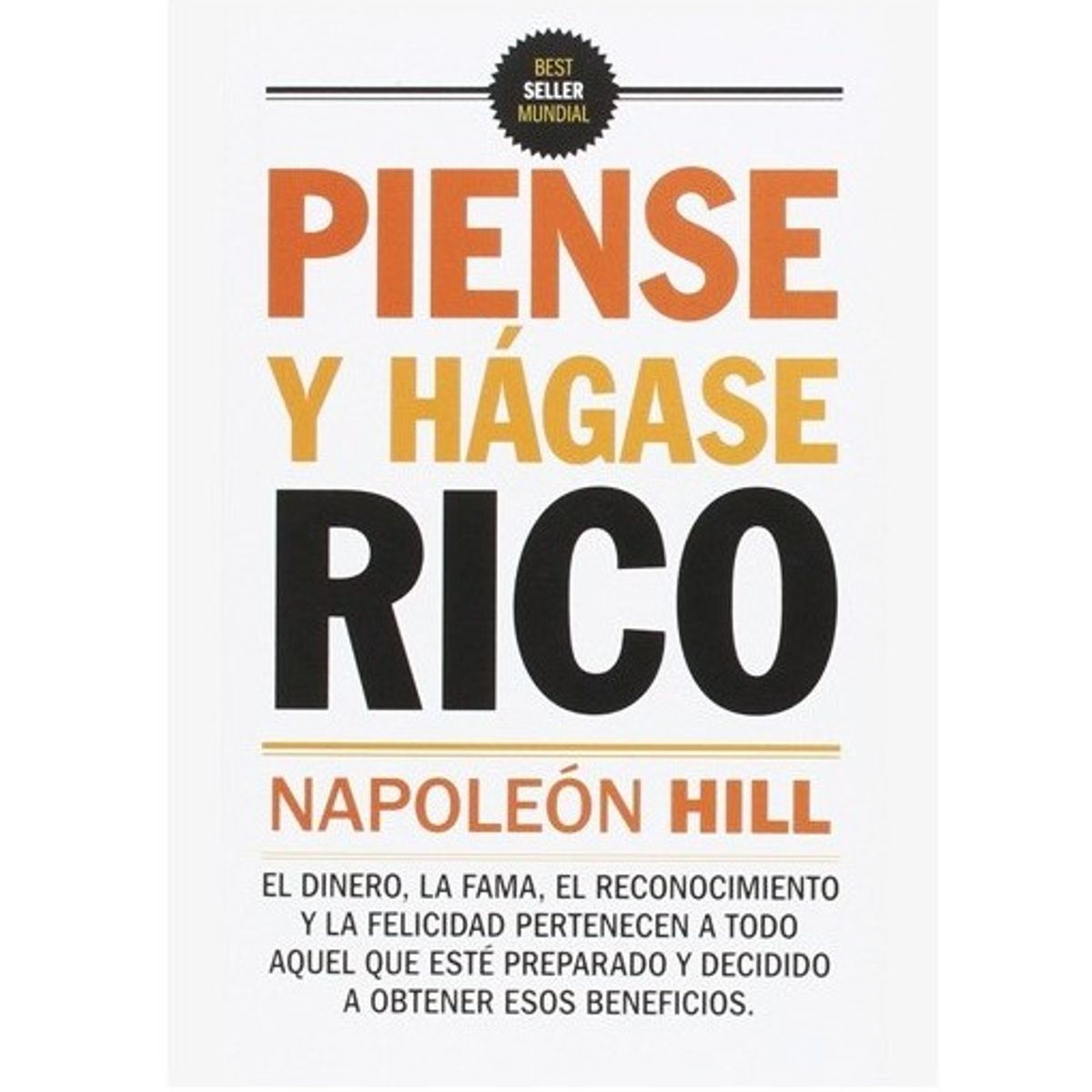 EDITORIAL BIBLOK - Piense Y Hágase Rico