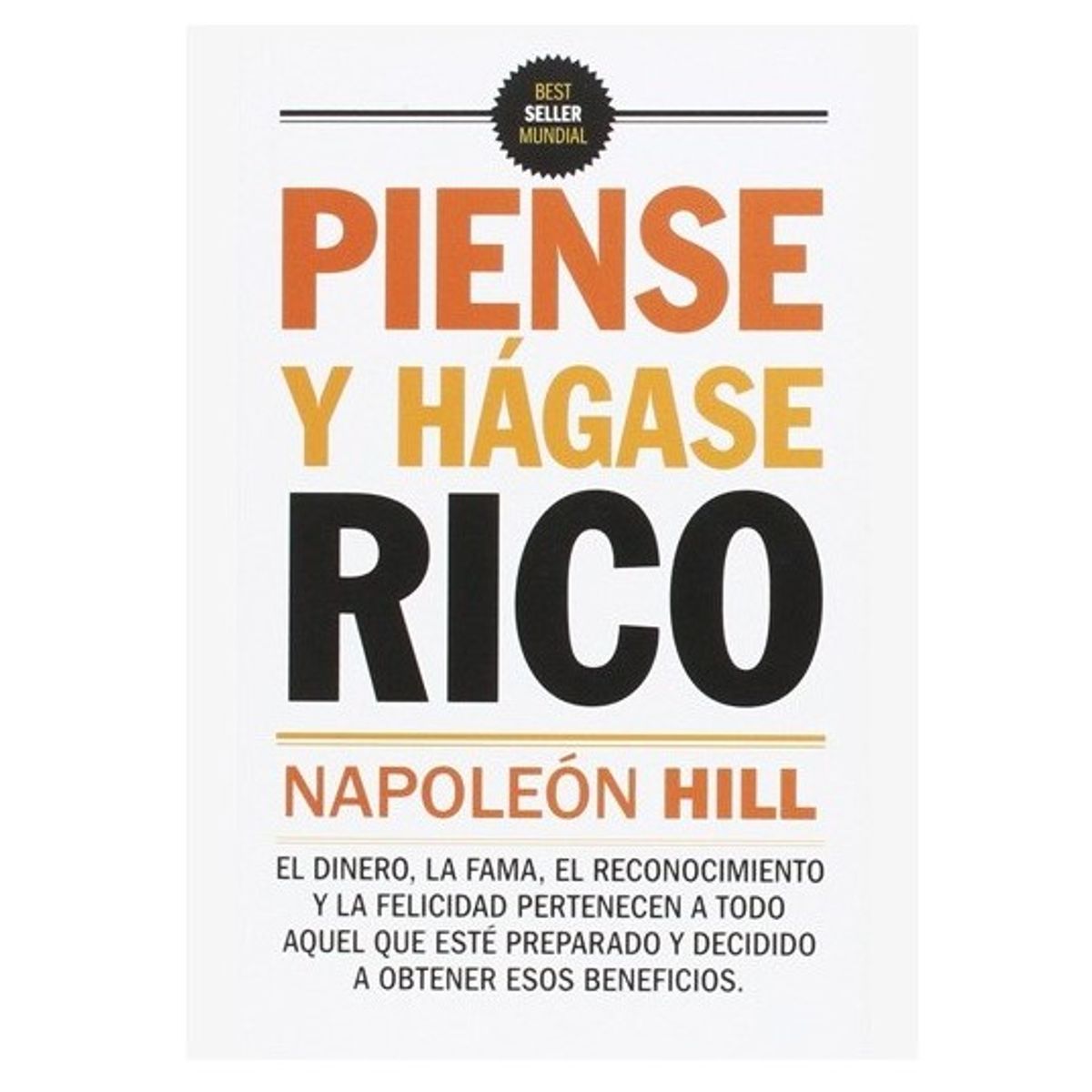 EDITORIAL BIBLOK - Piense Y Hágase Rico