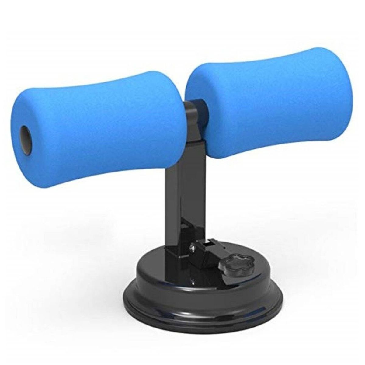 CRUSEC - Maquina Abdominales Portatil Con Ventosa Sit Up Azul