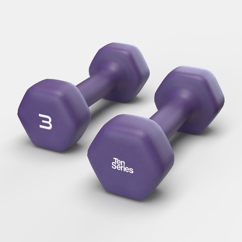 TEN SERIES - Par Mancuernas Neoprene 3 Kg Ten Series