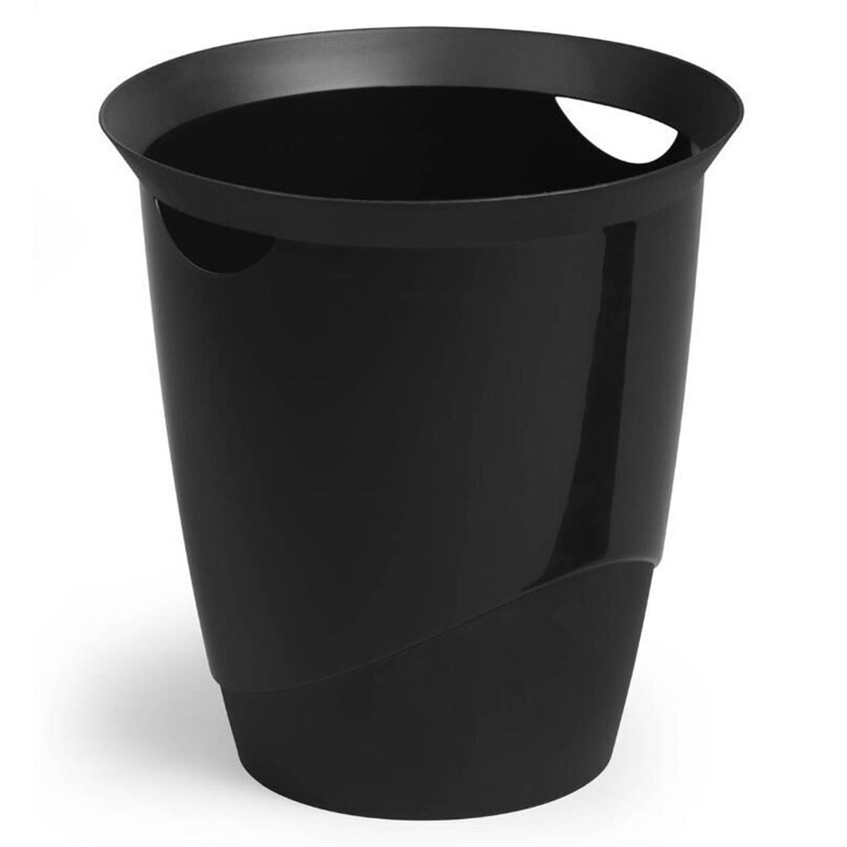 DURABLE - Papelero De Oficina Con Asas 16L Durable - Negro