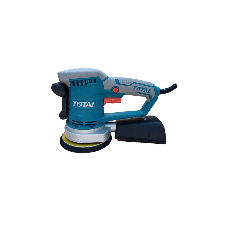 TOTAL TOOLS - Lijadora Roto Orbital 450w Industrial + 5 Lijas Total
