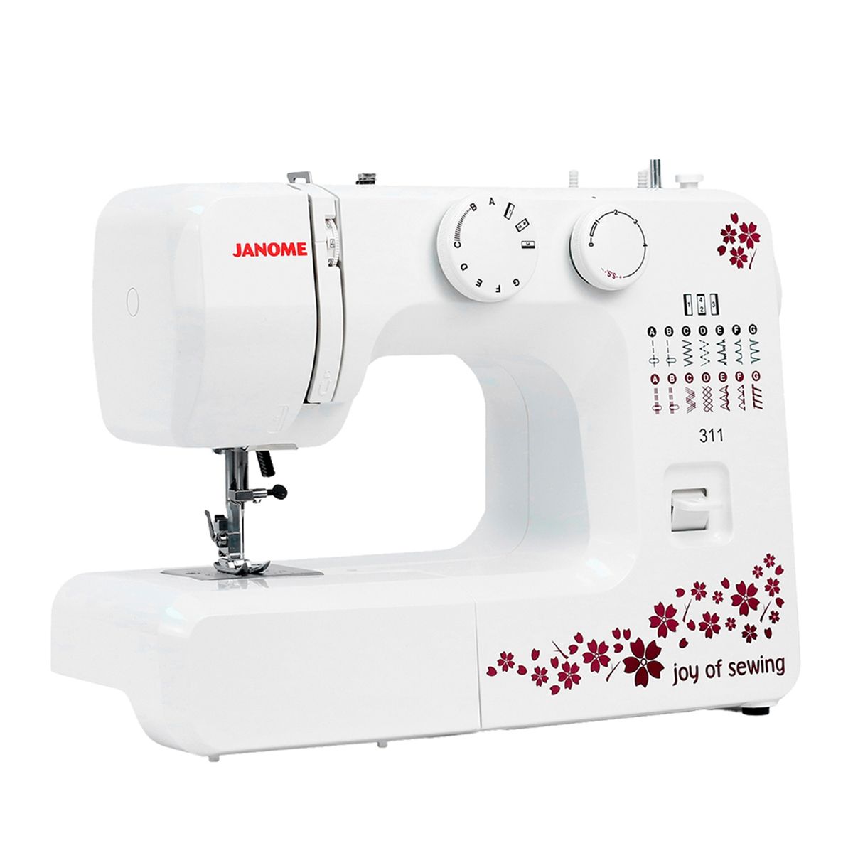 JANOME - Máquina de coser mecánica Janome 311