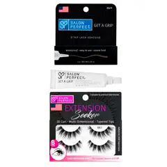 COSMETICAVAL - Kit pestañas postizas volumen + pegamento waterproof CVL
