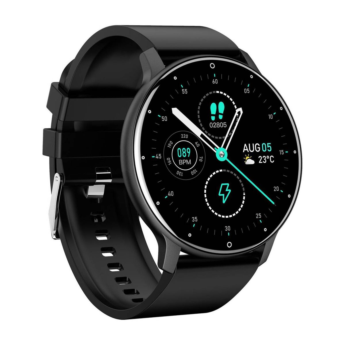 FOXYSMART - Reloj Inteligente Foxysmart ZL02 Pro Llamadas Bluetooth - Negro