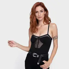 ONA SAEZ - Body Mujer Transparencia Oslo