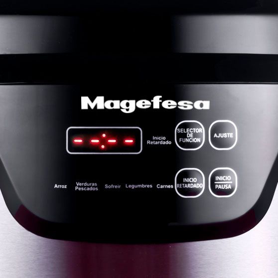MAGEFESA Olla a Presion Electrica Multifuncional Easy Express 6L