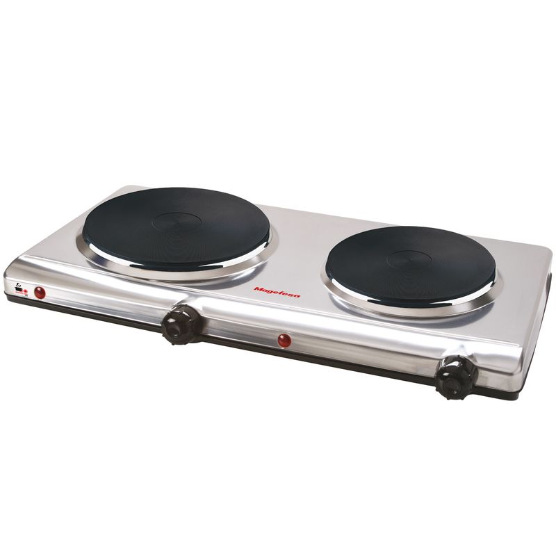 MAGEFESA - Cocina Electrica Magefesa Dinamic Inox Duo Mgf8022.