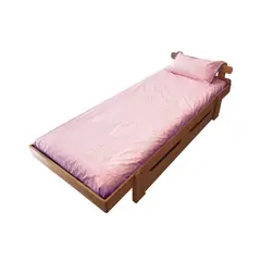 GROWME - Funda de plumón FLECHAS EN ROSADO 1 plaza (140x220) cama cubrecamas