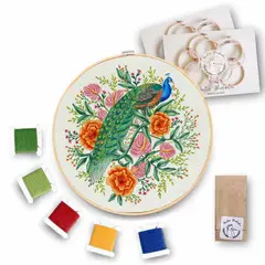 MARTIN BORDADOR - Kit de Bordado Pavo Real