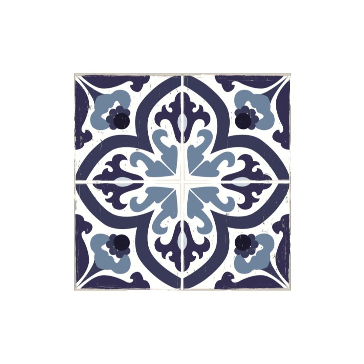 DEKOFIX - Azulejos autoadhesivos decorativos formato grande Mykonos