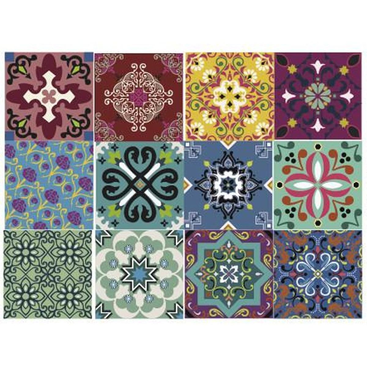 DEKOFIX - Azulejos autoadhesivos decorativos Bruselas