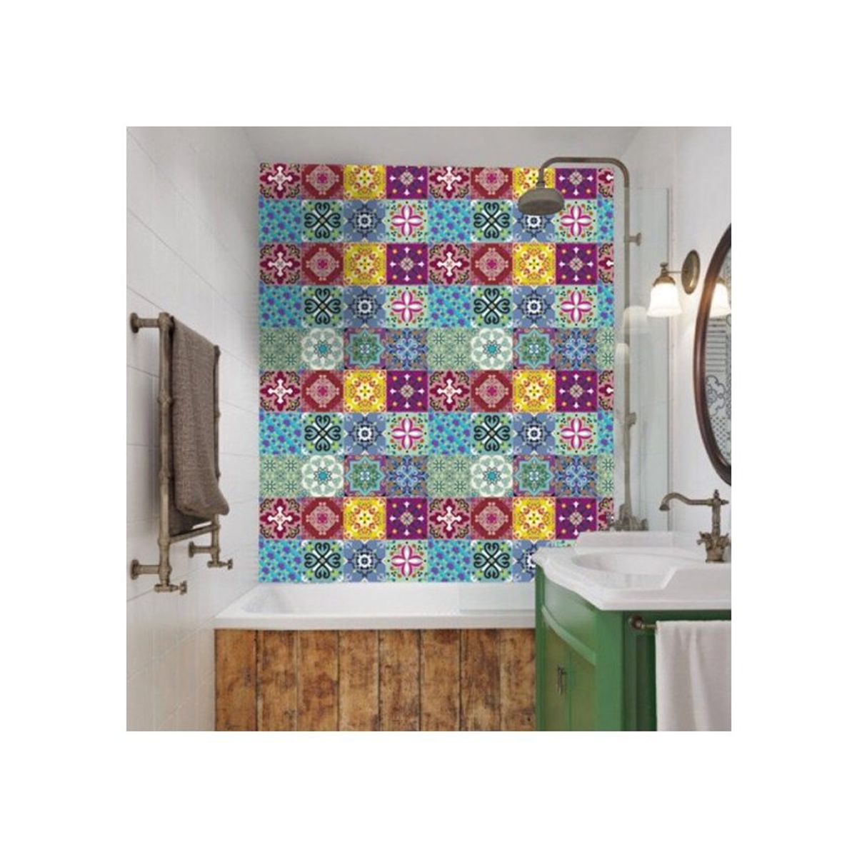 DEKOFIX - Azulejos autoadhesivos decorativos Bruselas