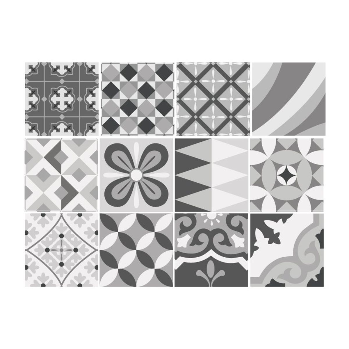 DEKOFIX - Azulejos autoadhesivos decorativos santa cruz