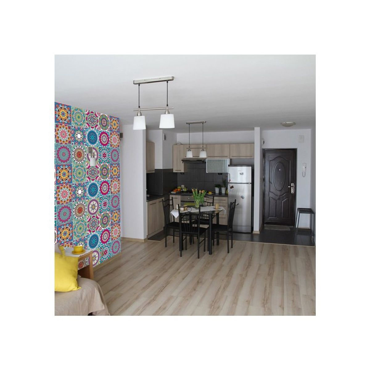 DEKOFIX - Azulejos autoadhesivos decorativos mandala