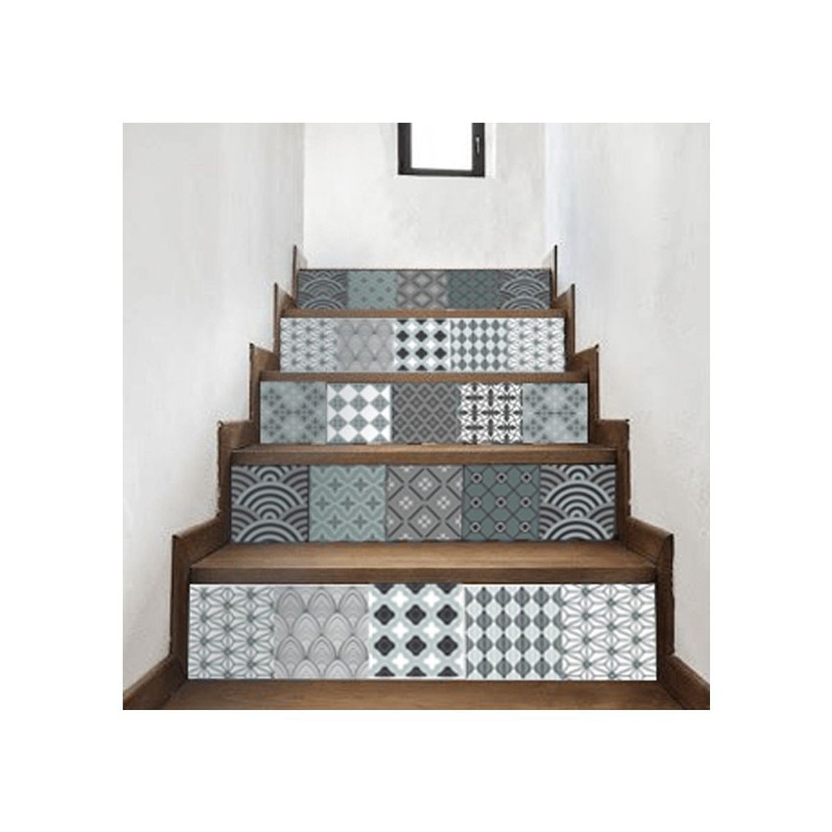 DEKOFIX - Azulejos autoadhesivos decorativos Menta