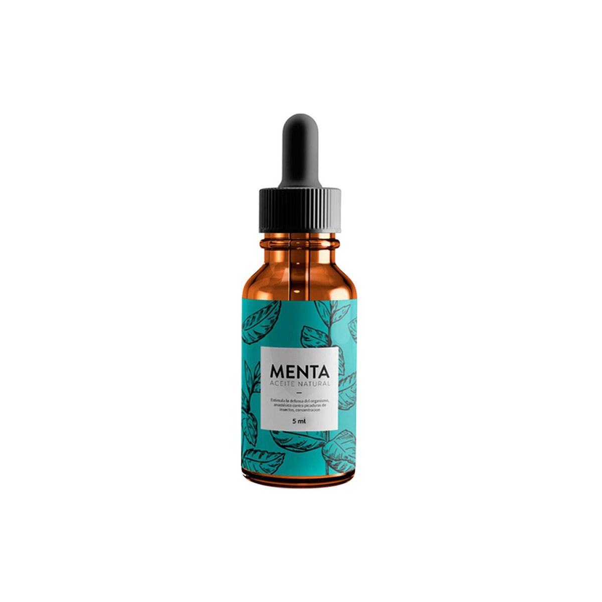 FLORESENCIA NATURAL COSMETICS - Aceite Esencial Menta Piperita 5 ml Floresencia