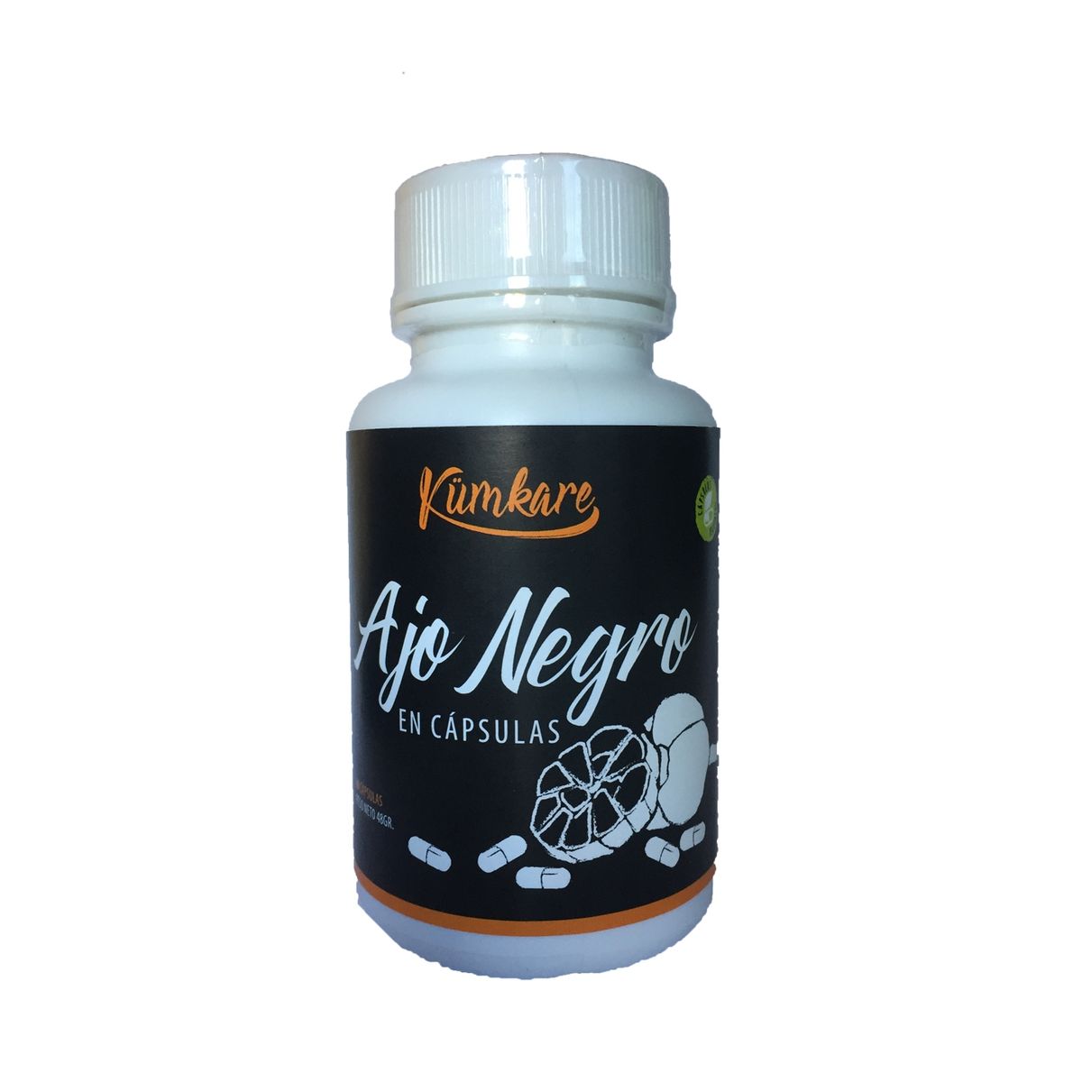 GENERICO - Cápsulas Ajo Negro 60 naturales Chilenas y veganas