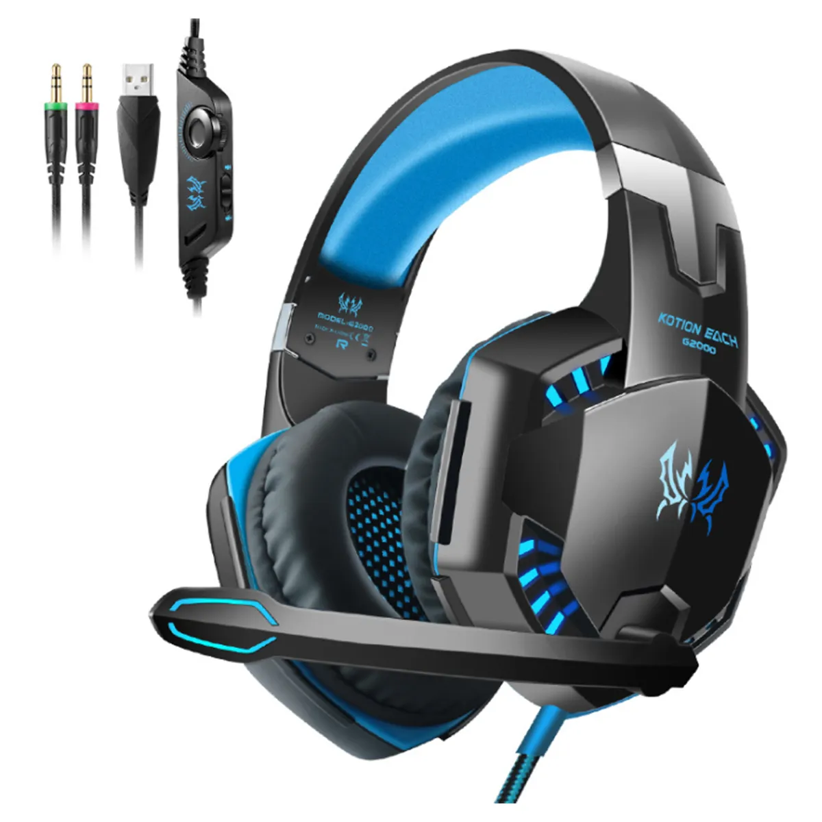 KOTION EACH - Audifono Headset Gamer Stereo Kotion Each G2000 Pc