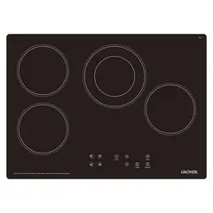 GRONER - Encimera Vitrocerámica 4Q Touch