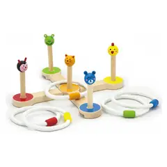 VIGA - Juego Madera Lanzar Argollas