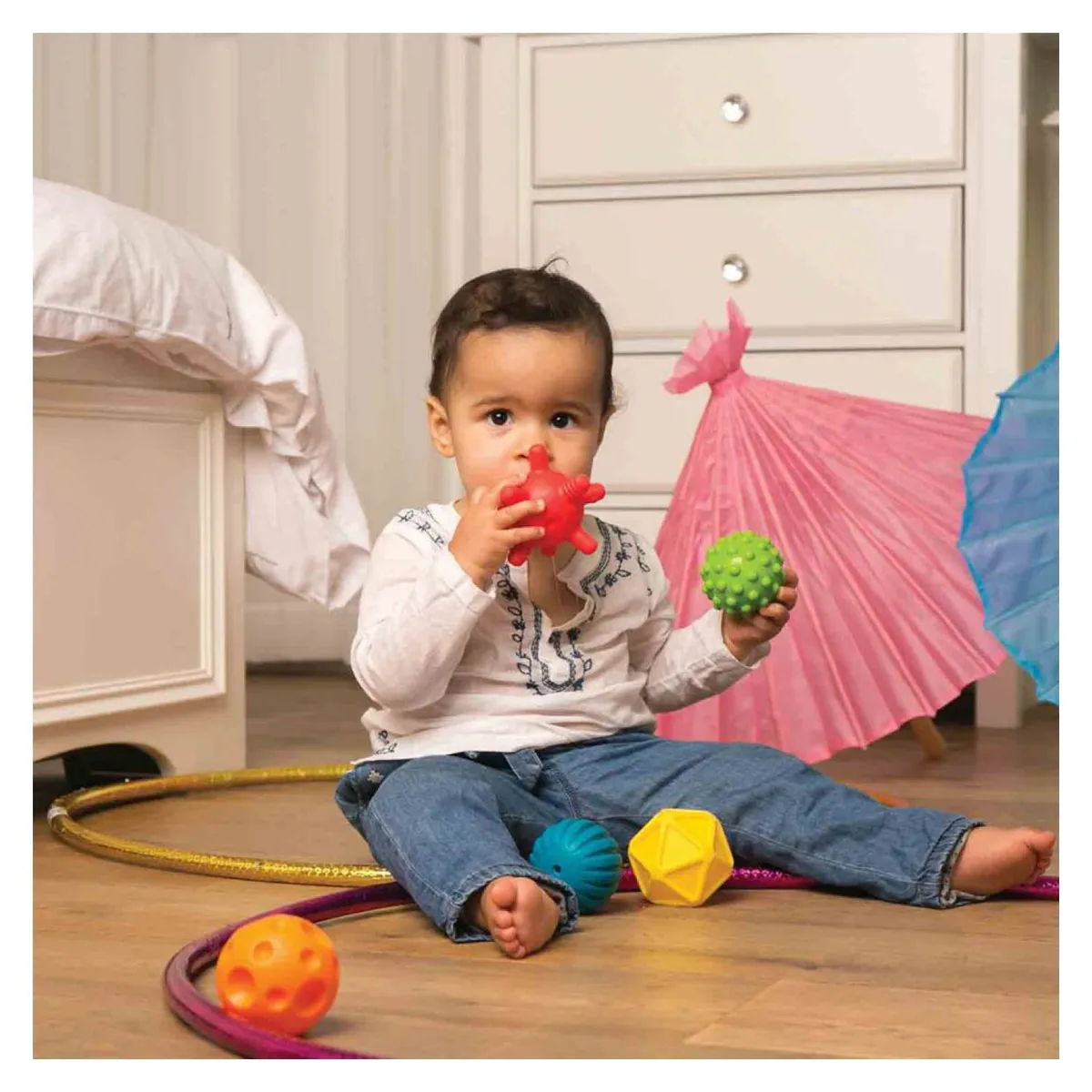 EDUSHAPE - Set 6 Pelotas Sensoriales