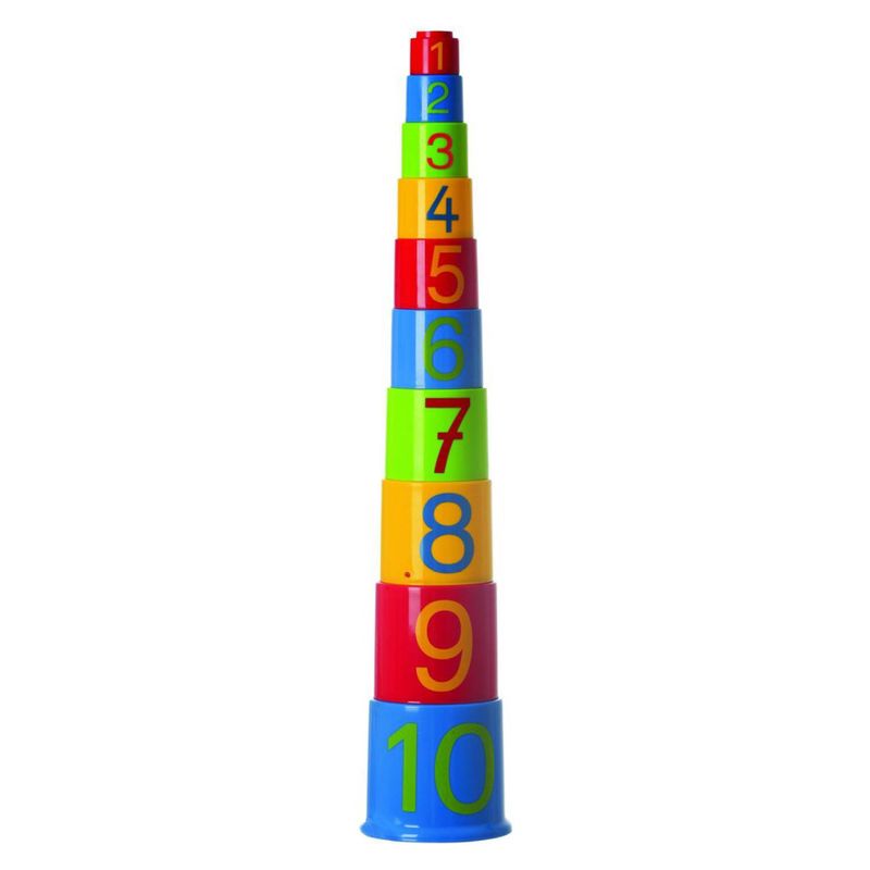 GOWI - Apilable con numeros 10 pz