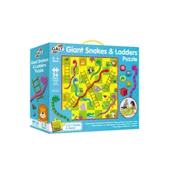 GALT - Juego de Mesa y Puzzle Serpientes y Escaleras 36 Pzs